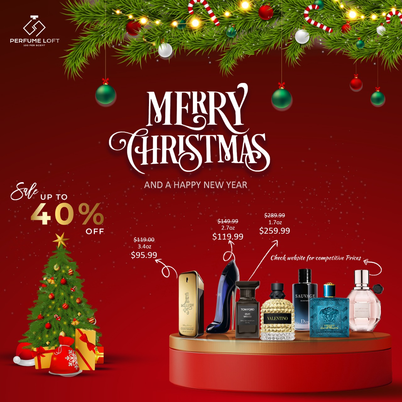 Perfume Loft Christmas Offer icon