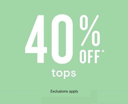 40% Off Tops icon