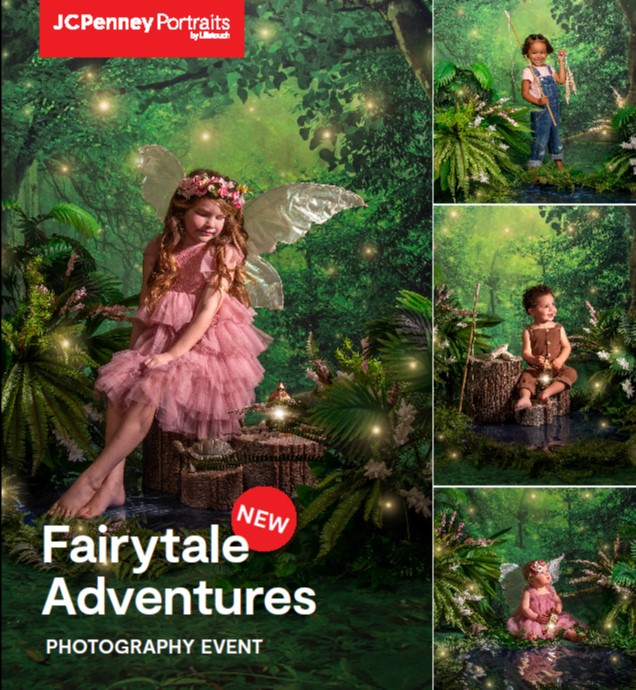 JCPenny Portraits Fairtytale Adventures Event Countryside Mall