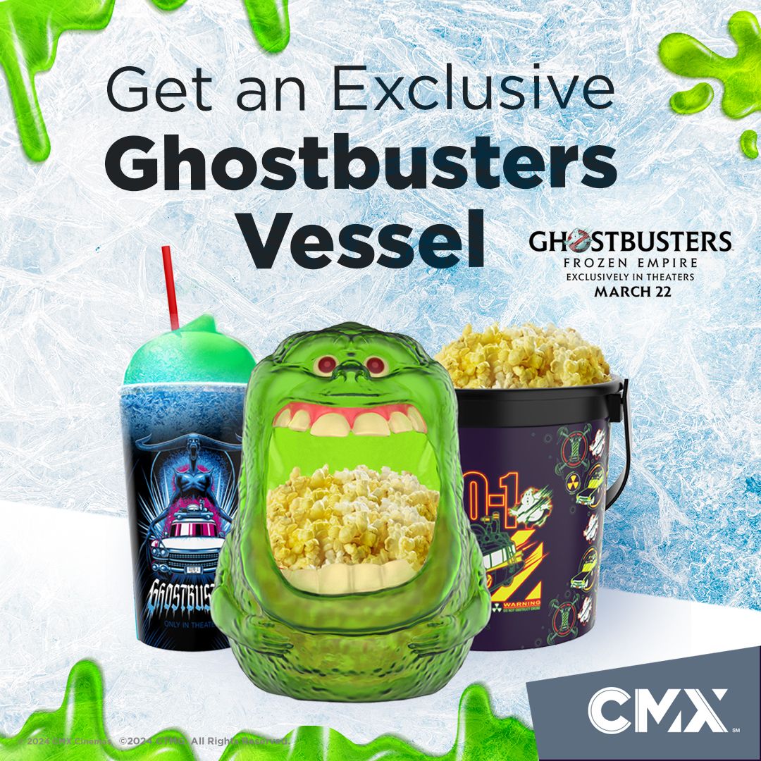 Exclusive Ghostbusters Vessels at CMX Cinemas icon