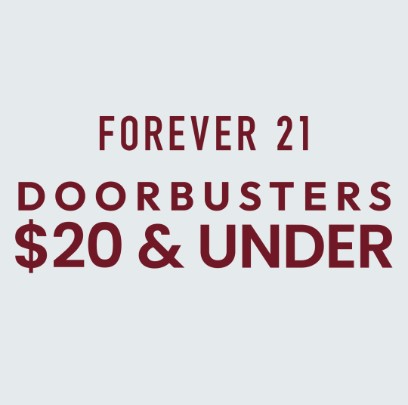 Doorbusters $20 & Under icon