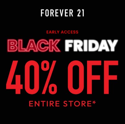 Forever 21 Early Access – 40% Off Entire Store icon