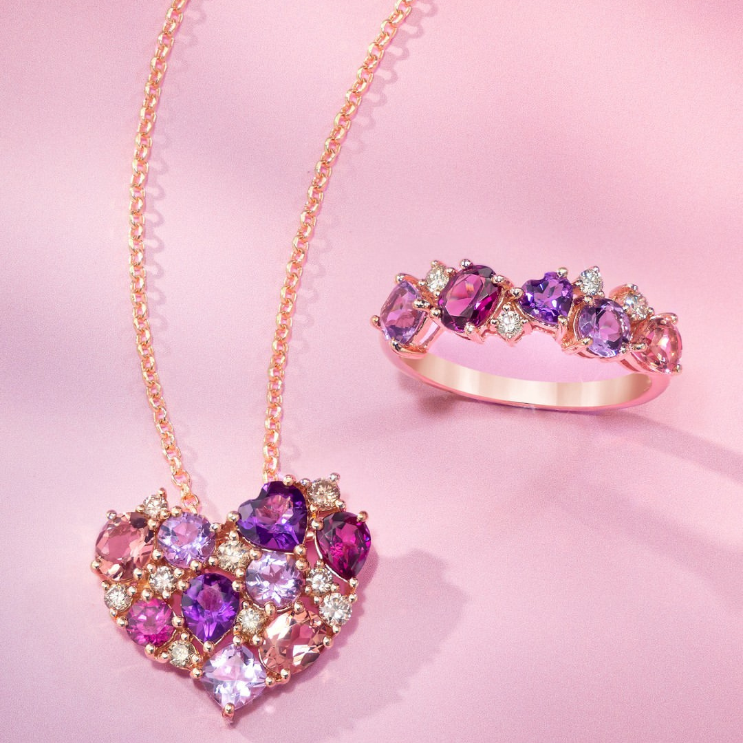 Kay Jewelers Kay Jewelers pink and purple gold jewelry