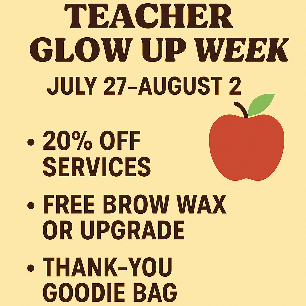 Teacher Glow Up Week icon