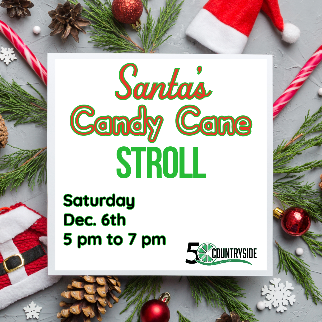 Santa's Candy Cane Stroll Event Details