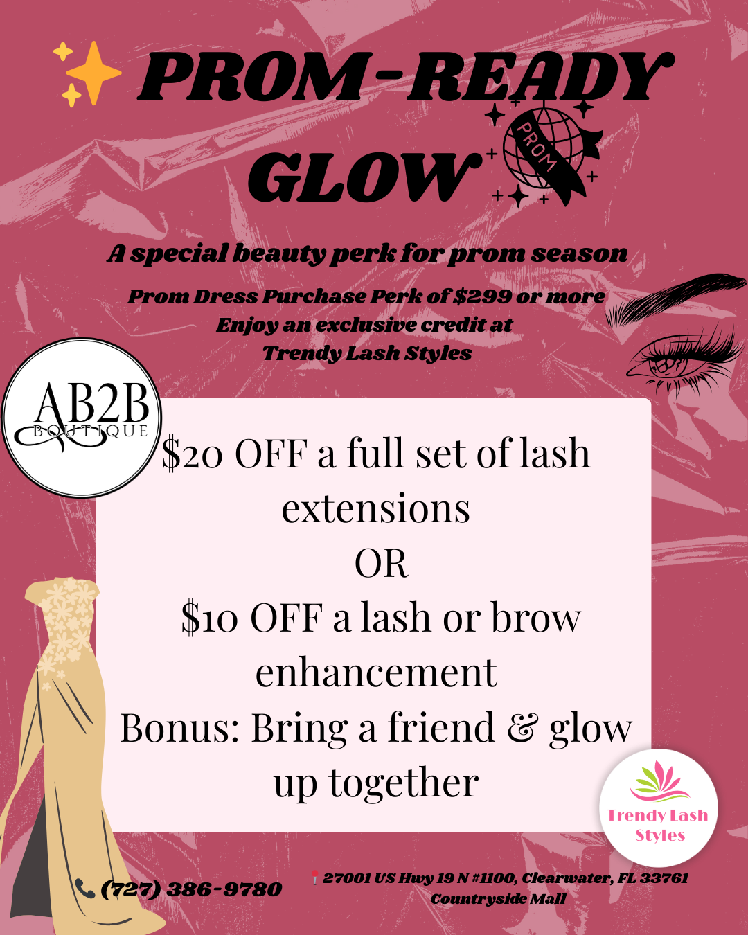 Glam Special for Prom Season! | Countryside Mall