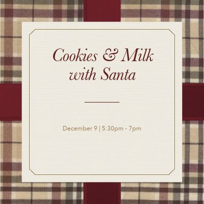 Countryside Cuties: Cookies & Milk with Santa