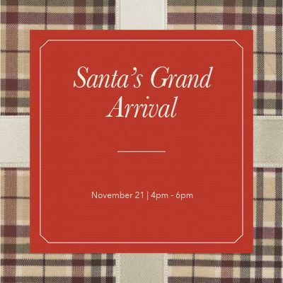 Santa’s Grand Arrival